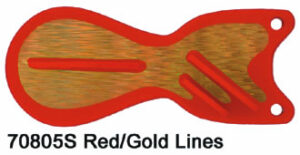 SD70805-6 Red  –  Gold Lines